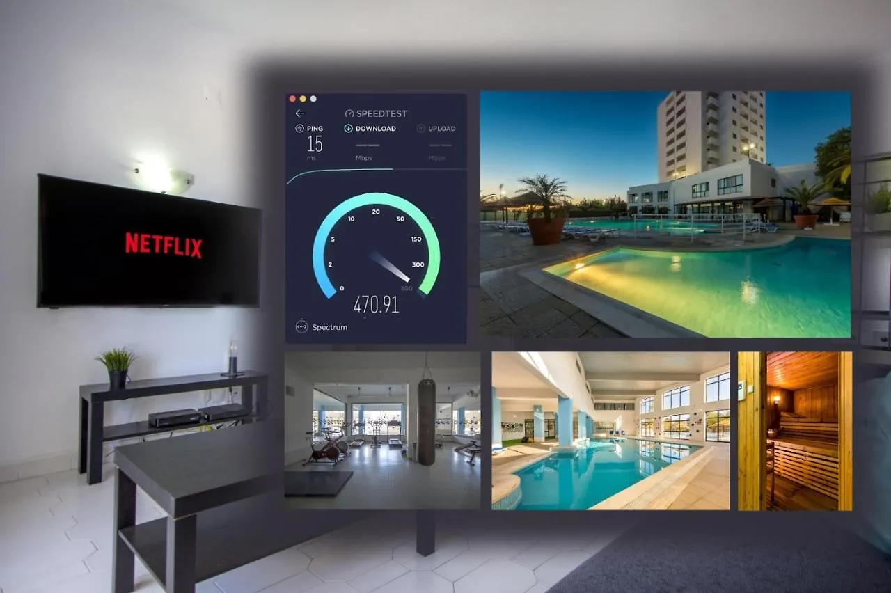 Sea View Apartment - 3 Swimming Pool & Fitness Albufeira